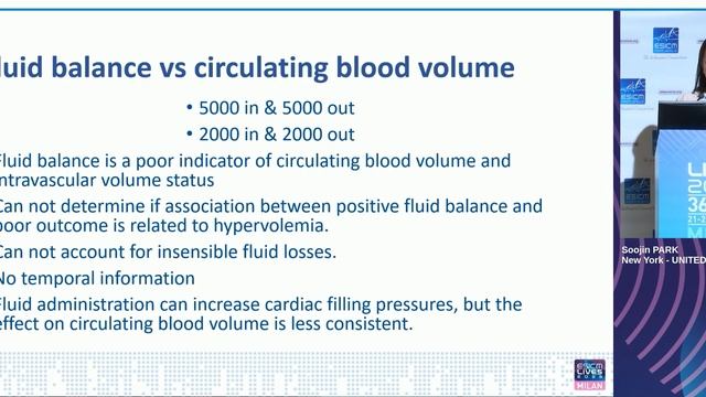 Fluid balance in acute brain-injured patients Park Soojin (ESICM 2023)