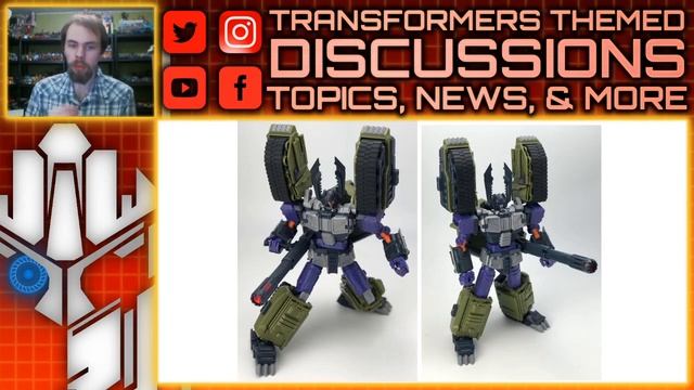 Fans Hobby: MB-17 Meg-Tyranno Preview Shots (3rd-Party Armada Megatron) | TF-Talk #479