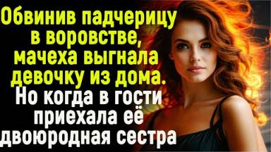 Мачеха обвинила падчерицу в воровстве и выгнала из дома. Но когда в гости приехала двоюродная сестра