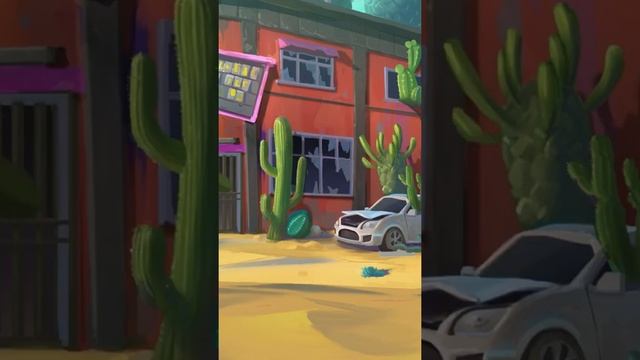 Snaaaaa..😱"Kipo "Cactus Town"(S01E04) #shorts