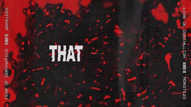 Fear of Domination – Monsters (Official Lyric Video)