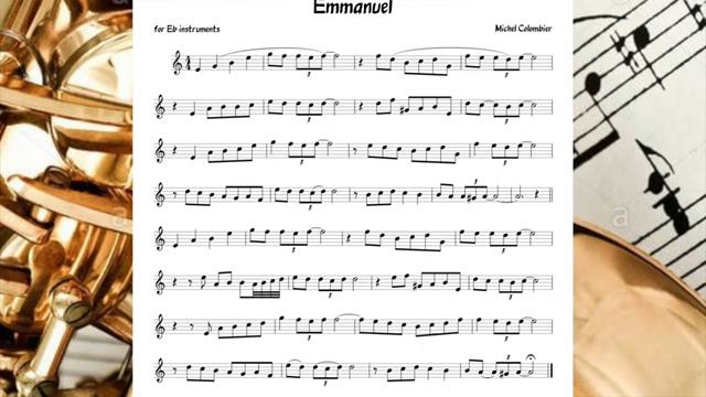 Emmanuel classic version Backing track score for Eb alto instruments_270p_360p