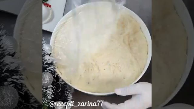 Открытый пирог с курицей и сыром