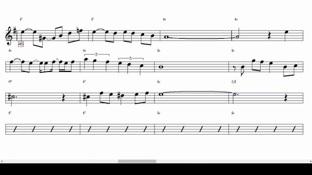 Fracasso - Mário Lago 1946 (Sax Alto Eb) _Partitura playback_ ( 360 X 640 )