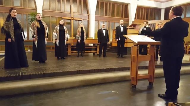 Хор Воскресение (С.Петербург) - Странное рождество видевше. Георгий Свиридов.
