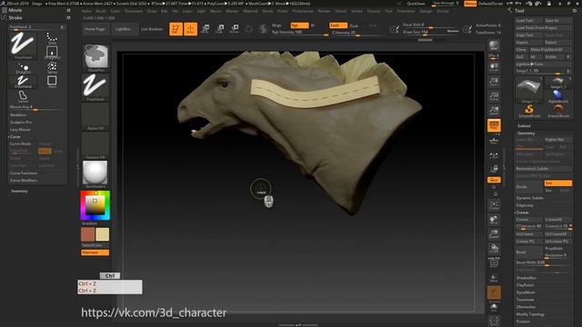 3 полезных функции в ZBrush про которые все забывают