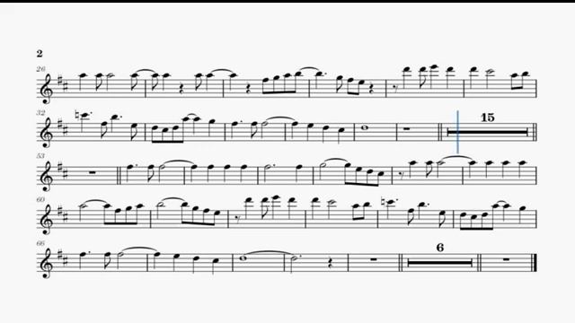 Every Time We Say Good Bye (Diana Krall) Eb Alto Sax Sheet Music Score(360P)