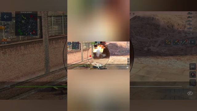 Как взорвать БК Vz-58 в Tanks Blitz