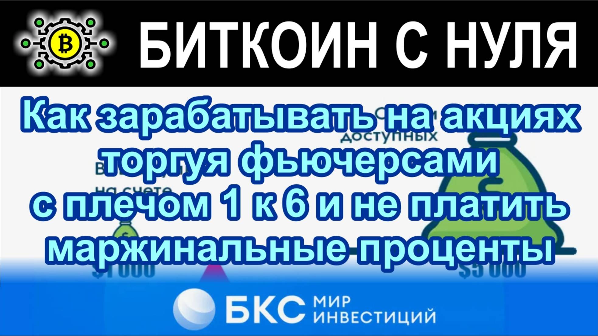 Как зарабатывать на акциях торгуя фьючерсами с плечом 1 к 6 и не платить маржинальные проценты.