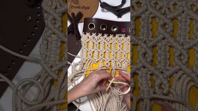 Новый БЕСПЛАТНЫЙ МК сумочки Vintage ищи в моем телеграмм-канале по ссылке в шапке профиля