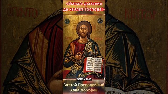 «Всякое дыхание да хвалит Господа!»
