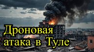 Последствия ночной атаки БПЛА на Тульскую область