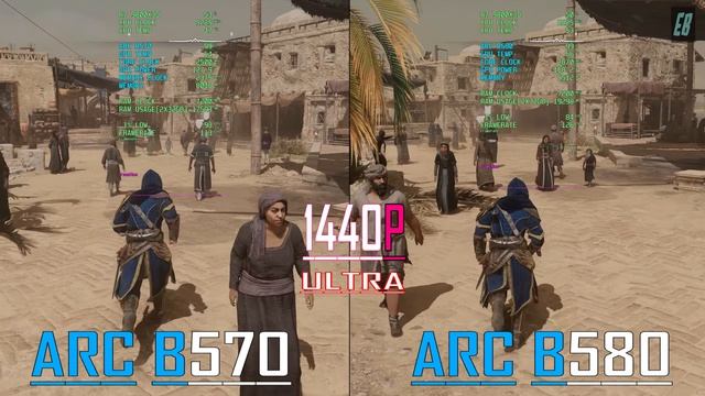 ARC B570 vs ARC B580 || PC GAMES BENCHMARK TEST ||