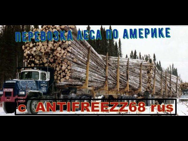 ATS. СЛОЖНАЯ ТРАНСПОРТИРОВКА ЛЕСА ПО АМЕРИКЕ