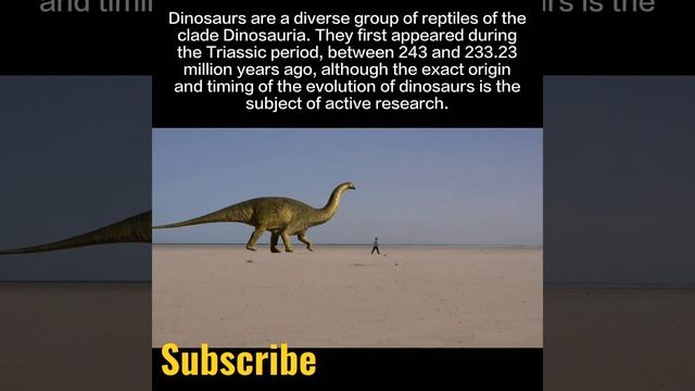 Origin of Dinosaurs #shorts