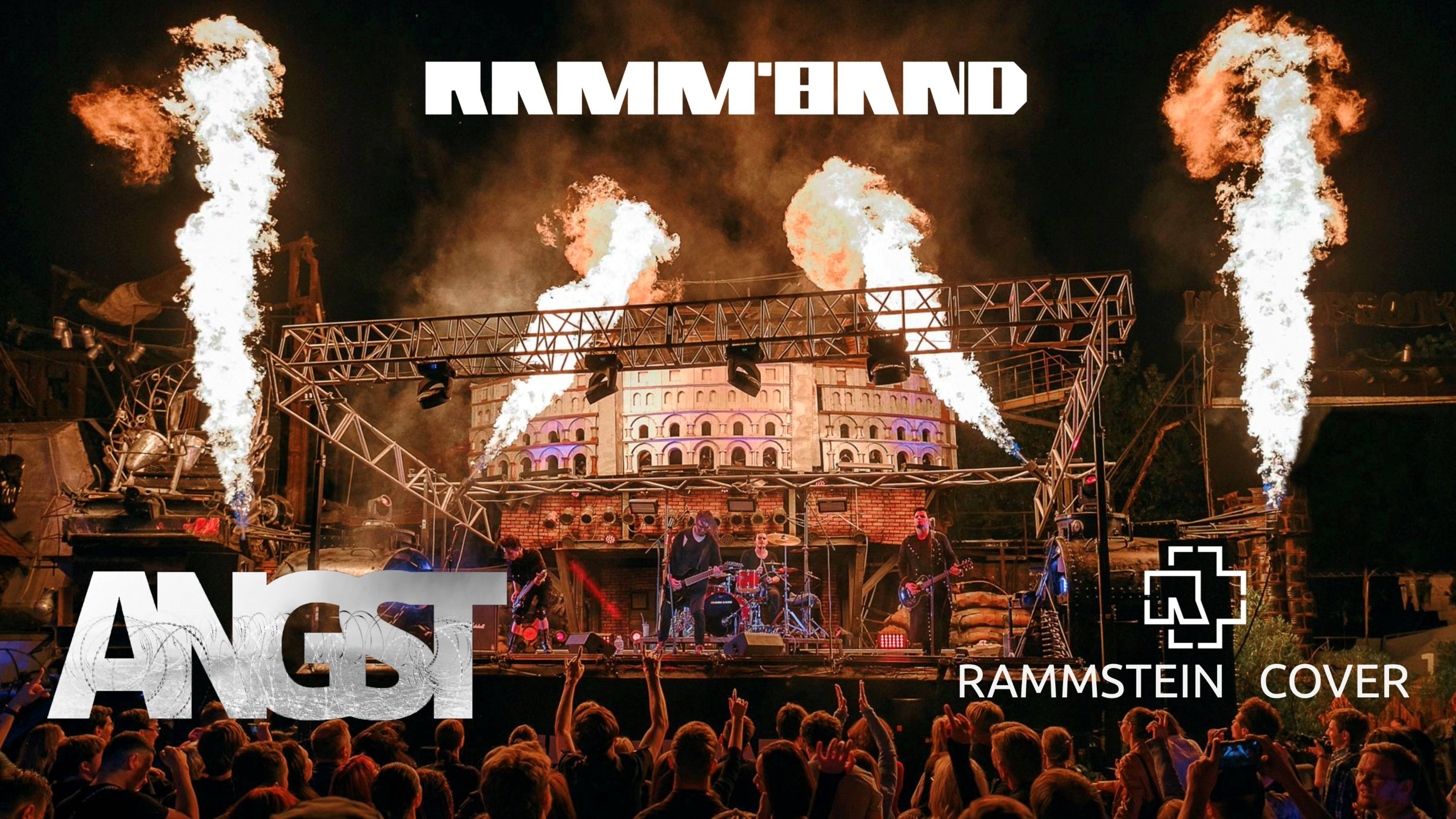 Ramm'band - Angst (BIG OPEN AIR, Moscow 16.07.22) Rammstein cover / tribute [Multicam] 4K