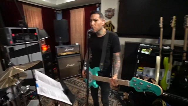 Recording Drums and Scratch Bass tracks for “Can’t Keep Waiting” MxPx