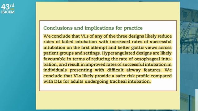 ENDOTRACHEAL INTUBATION WHEN AND HOW (ISICEM 2024)