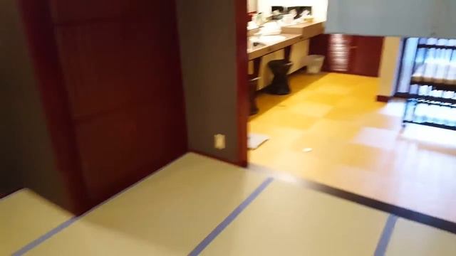 Onsen in Fujiya hotel, Yamashiro, Japan. April 2016.