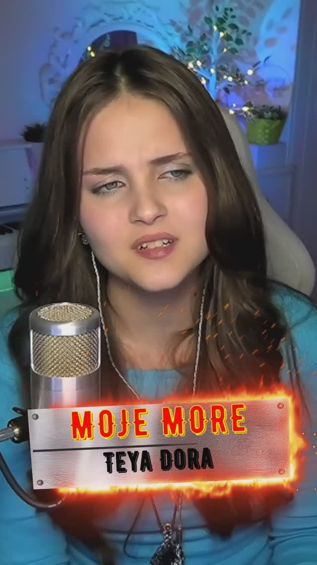 Moje more 🔥❤️ - Teya Dora, рок версия cover lyrics NastAsya
