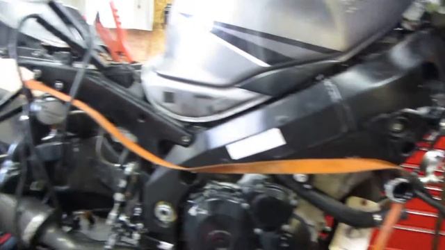 Starting Wrecked 2006 Suzuki GSXR1000 #714