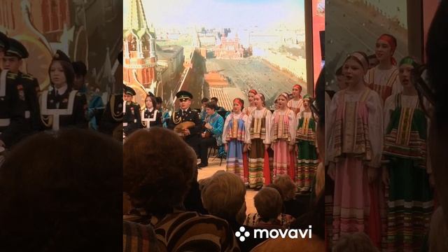 Москва . САО , район  "Коптево" . Заключительный концерт городского фестиваля .