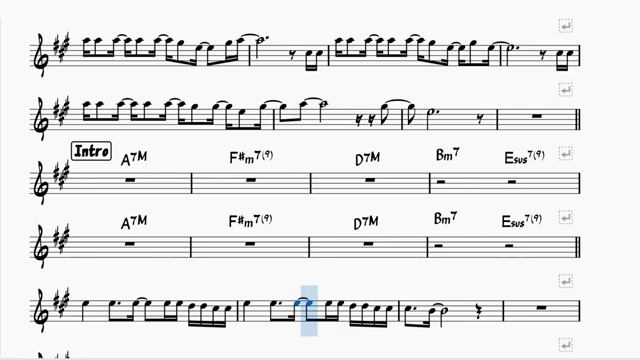 EU TE DEVORO - DJAVAN _ PARTITURA SAX ALTO (Eb) ( 360 X 640 )