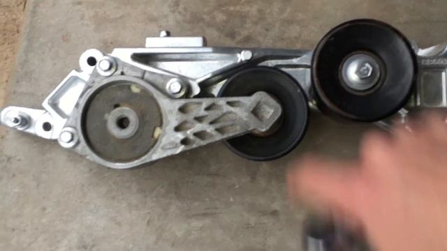 03/04 Cobra supercharger tensioner removal