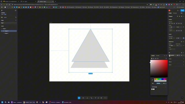Figma (3d эффект, изометрия) Урок 3