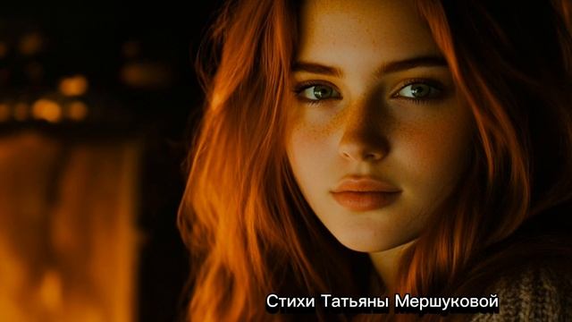 У камина