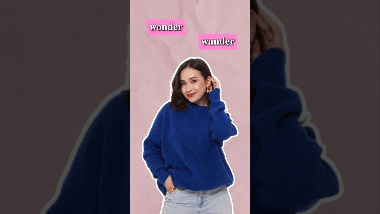 Wonder/wander | #огэанглийский #огэ #английскийязык #english
