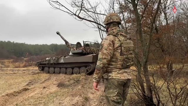 Расчет САУ «Гвоздика» морской пехоты Северного флота уничтожил пункт управления БпЛА противника ...