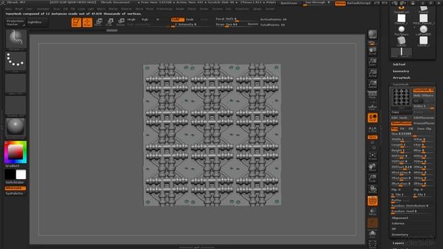 Уроки по ZBrush 4R7. Занятие 14. NanoMesh (720p)