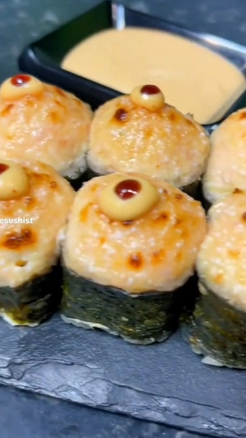 Запечённые роллы. 🍣
