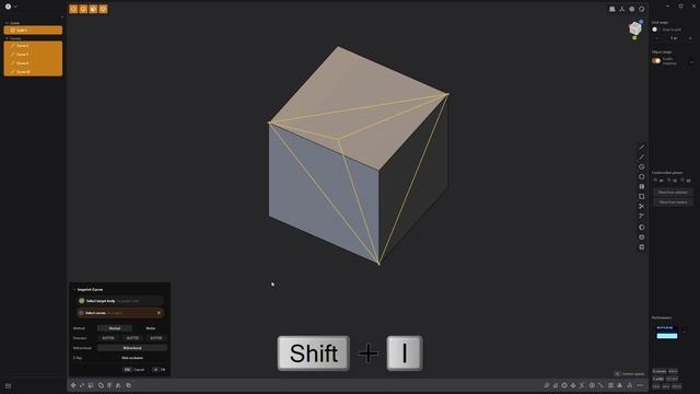 Plasticity _ Create a Tetrahedron (D4) from a Cube