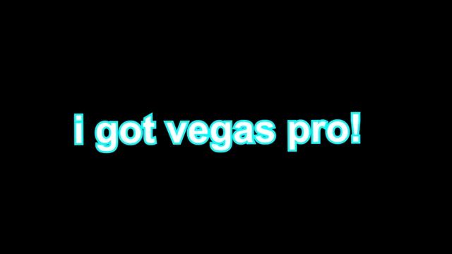 (REUPLOAD) Vegas Pro 1.0