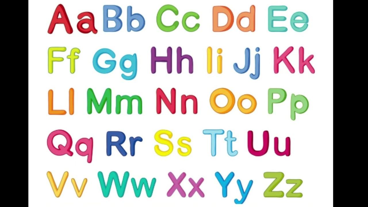 Funny song alphabet in English for kids.