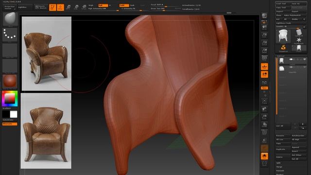 ZBrush отключение у кисти влияние на обратную сторону