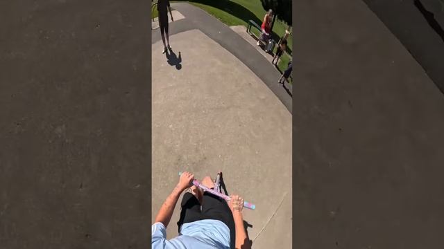 “Don’t kill me” okay💀 #scooter #skatepark #challenge #funny #comedy