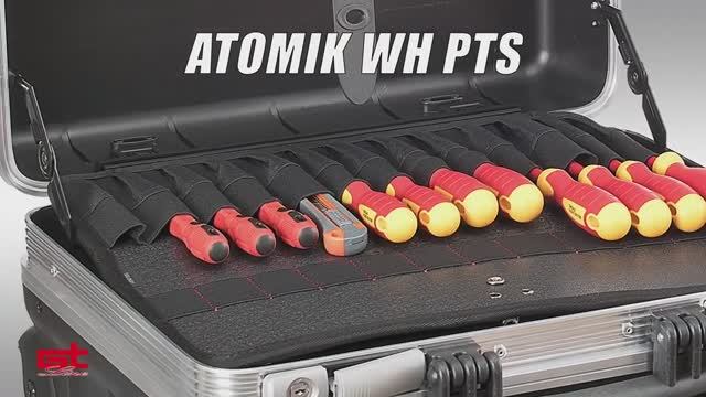 Кейс инструментальный пластиковый, GT-Line, ATOMIK WH PEL