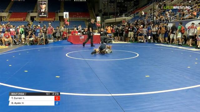 Cadet FS 88 Semis - Tommy Curran (IL) vs. Drake Ayala (IA)