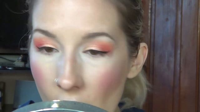 Peach Makeup