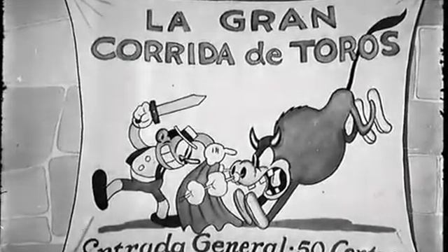 Мультфильм мультик  Silly Symphonies: El Terrible Toreador Лайк подписка на канал !!!