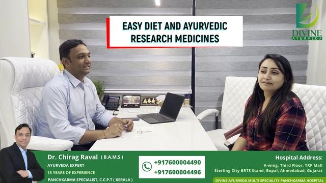 Weight loss Journey patient Testimonial : Divine Ayurveda : Dr. Chirag Raval