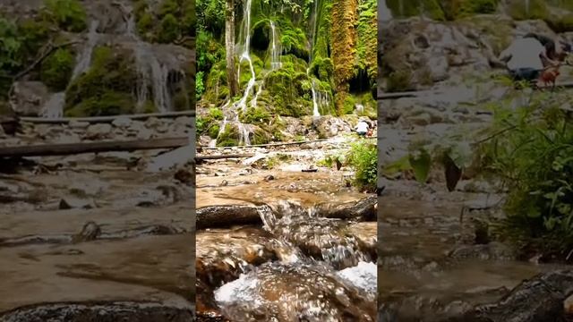 📍Водопад Мамырлы, Гах, Азербайджан.