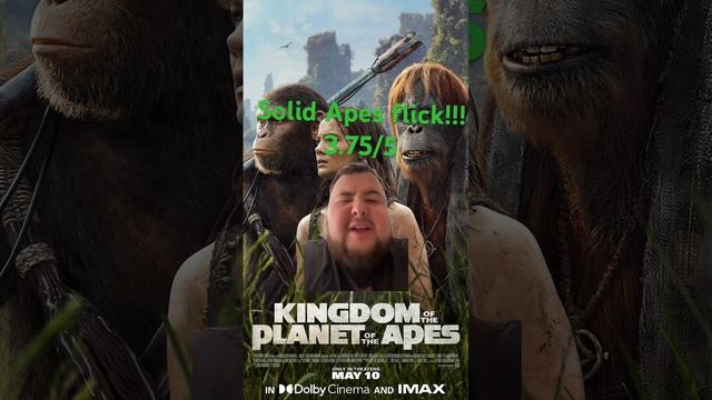 Kingdom of the Planet of the Apes (2024) movie review!!!!