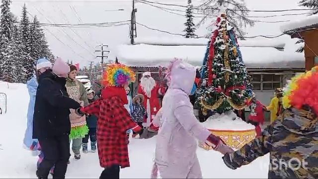 Новогодний Карнавал на горе Западная