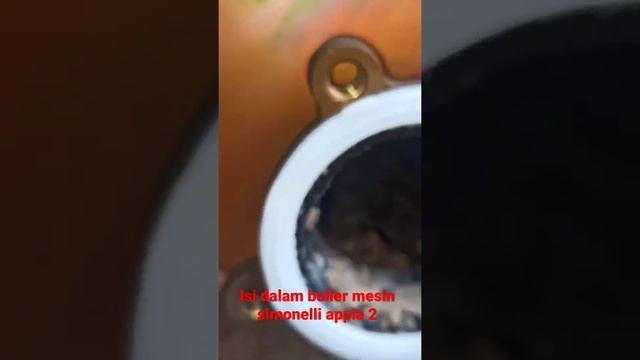 isi dalam boiler mesin simonelli Appia 2. air aqua