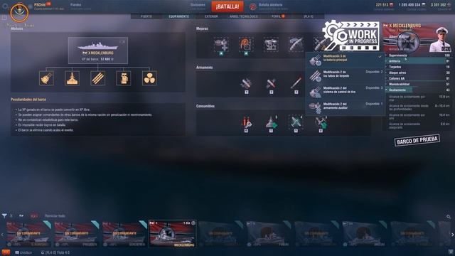 Acorazado Alemán Mecklenburg - Analisis/Review - ¿Alemán sin Taras? - World of Warships Español