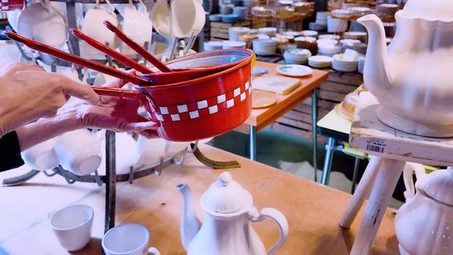 一般の方お断り“蚤の市”に行って来ました！/ガーデンアートカフェ/超簡単混ぜるだけミルキーチョコムースケーキ/Paris vlog